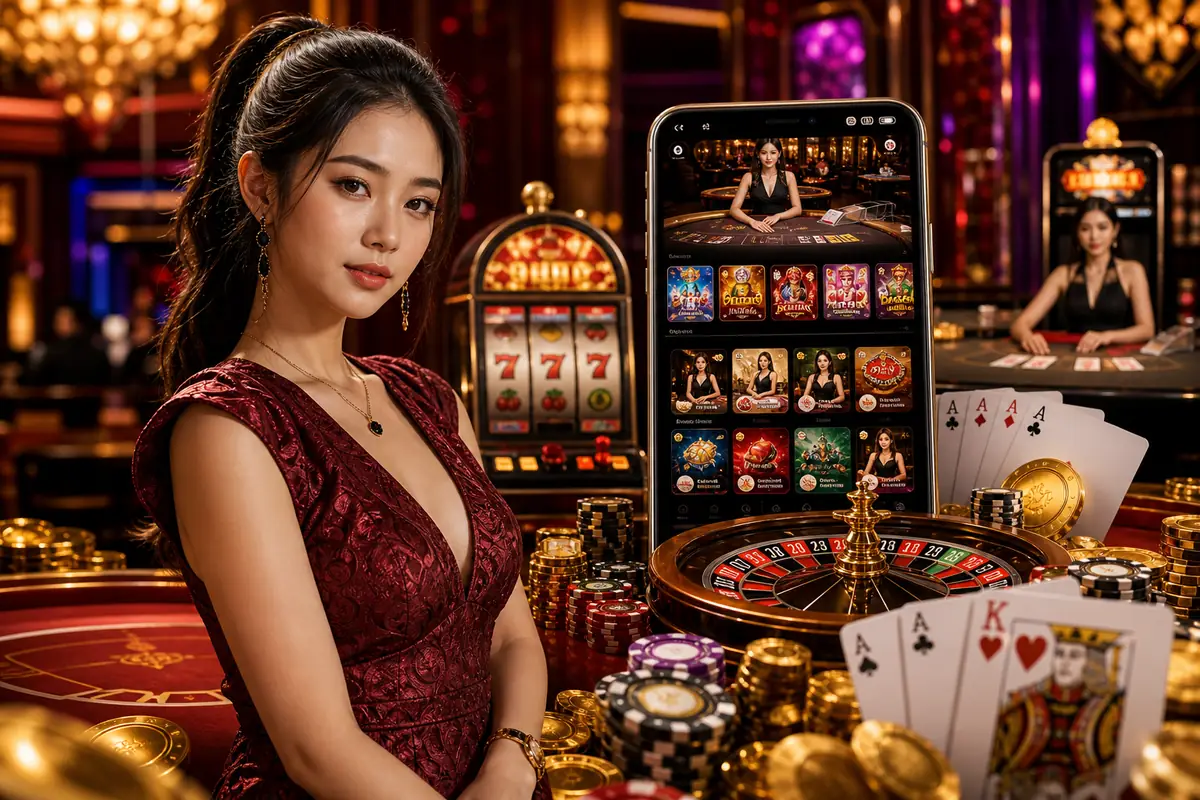 jdl996 Casino meja baccarat dealer langsung